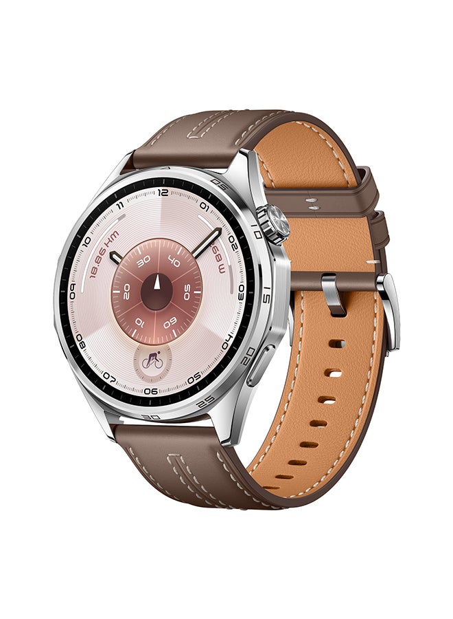 WATCH GT 6 46mm Smart Watch, 1.47-Inch Display, up to 21 days battery life, Compatible with iOS & Android, Health Monitor, 100+ Sports Modes, Grey