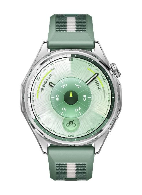 HUAWEI WATCH GT 6 46mm Smart Watch, 1.47'' Display, up to 21 days battery life,  Compatible with iOS & Android, Health Monitor, 100+ Sports Modes, Green with Free Extra App Benefits Green - Image 2