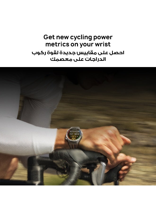 HUAWEI WATCH GT 6 Pro 46mm Smart Watch, 1.47'' Display, up to 21 days battery life, Compatible with iOS & Android, ECG Analysis, Health Monitor, Brown with Free Extra App Benefits Brown - Image 5