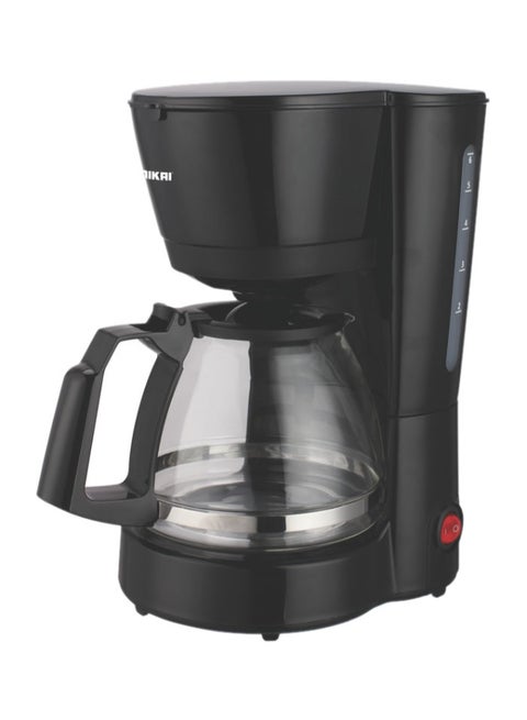 Coffee Maker With Glass Jar, 30 Sec Anti-Drip Function, Boil Dry Protection, 750Ml Water Capacity, 1.3 L 600 W NCM3120AX black