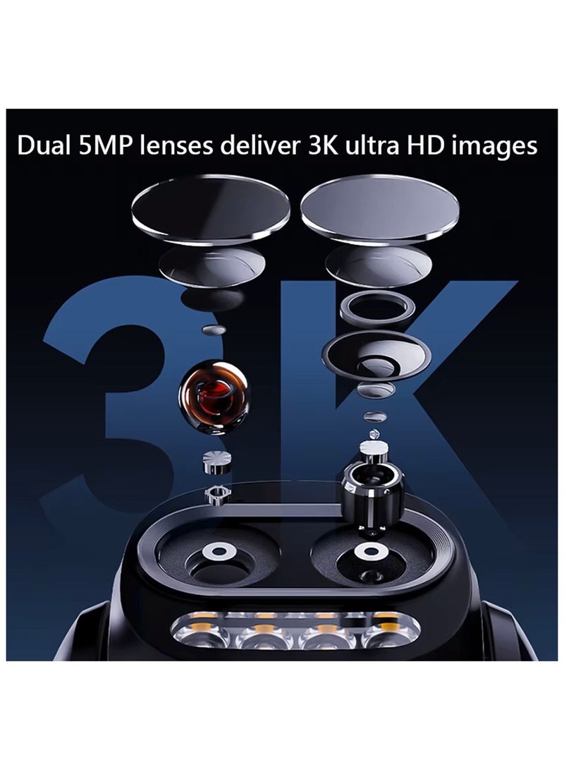 IMOU Cruiser Z IPC‑S7DP‑5M0WEZ – 5MP 3K Outdoor PTZ Camera | 12× Hybrid Zoom, AI Human & Vehicle Detection, Smart Tracking, Color Night Vision, Spotlight & Siren, Wi‑Fi 6, IP66 - Image 5