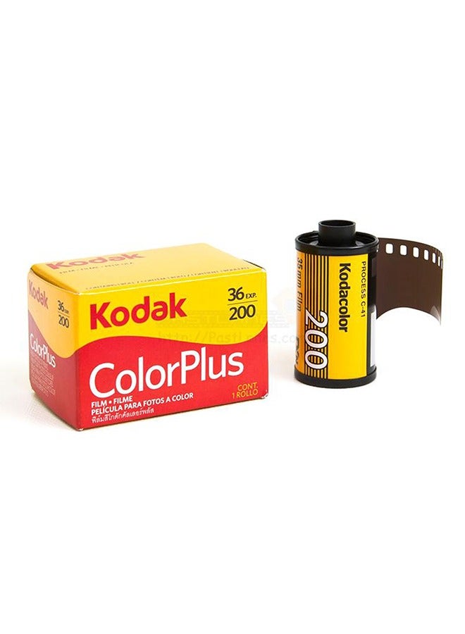 Kodak Kodak Color Plus 200 Film 36 Exposure Yellow - Image 1