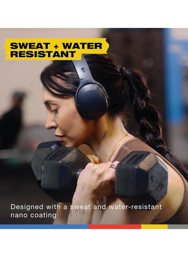 Skullcandy Crusher 540 Active Wireless Bluetooth Headphones with Multi-Sensory Bass, Noise Isolating Over-Ear Fit, Sweat and Water Resistant, 40 Hours Battery, Microphone for iPhone Android Coal - Image 4