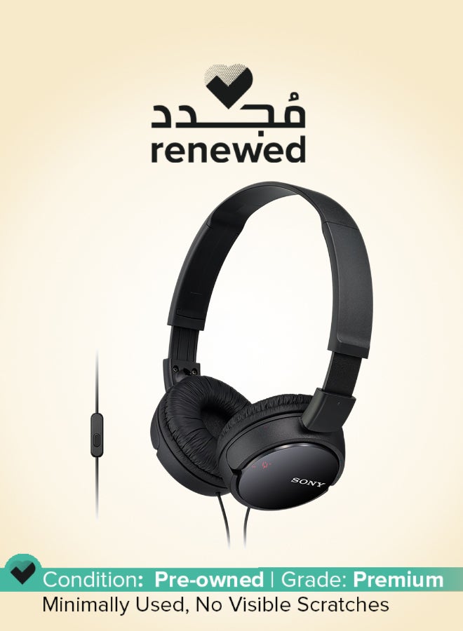 سوني سماعات رأس سلكية فوق الأذن ZX110AP مجددة - Image 1