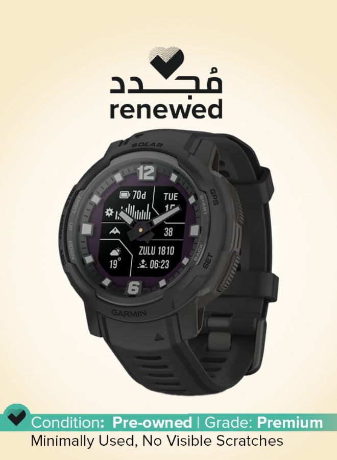 جارمين مجدد - ساعة ذكية من نوع إنستينكت كروس أوفر سولار - إصدار تكتيكي - Image 1