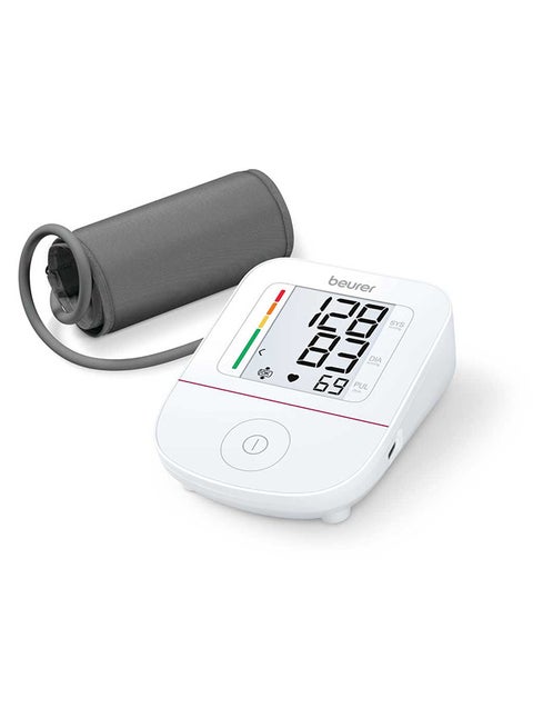 Beurer BM 23 Classic Upper Arm Blood Pressure Monitor – Arrhythmia Detection | Cuff-Fit Guidance | Scan & Save to HealthManager Pro App | Colour Risk Scale