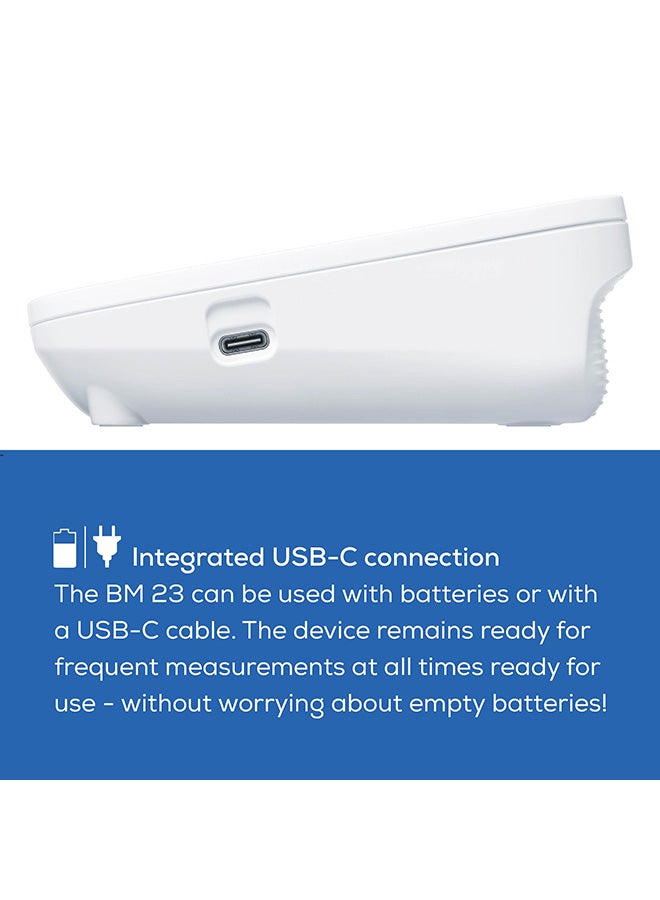 Beurer BM 23 Classic Upper Arm Blood Pressure Monitor – Arrhythmia Detection | Cuff-Fit Guidance | Scan & Save to HealthManager Pro App | Colour Risk Scale - Image 3