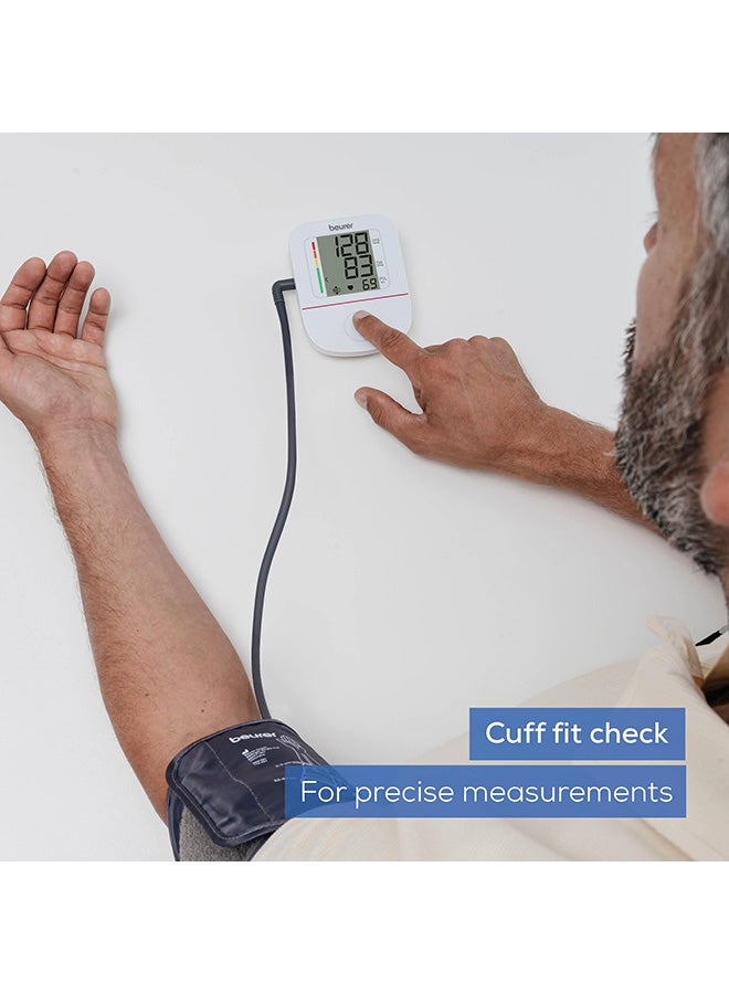 Beurer BM 23 Classic Upper Arm Blood Pressure Monitor – Arrhythmia Detection | Cuff-Fit Guidance | Scan & Save to HealthManager Pro App | Colour Risk Scale - Image 4