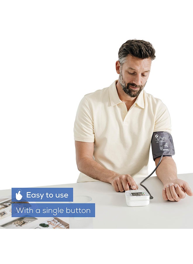 Beurer BM 23 Classic Upper Arm Blood Pressure Monitor – Arrhythmia Detection | Cuff-Fit Guidance | Scan & Save to HealthManager Pro App | Colour Risk Scale - Image 2