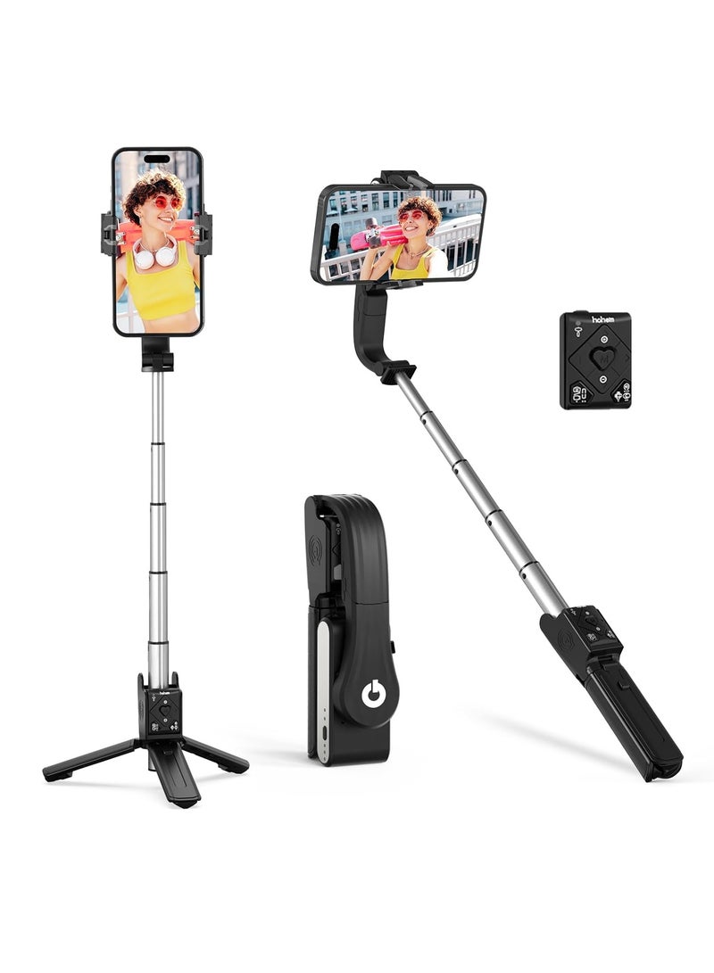 هوهم مثبت جيمبال متعدد الاستخدامات iSteady Q كعصا سيلفي وحامل ثلاثي القوائم - Image 1