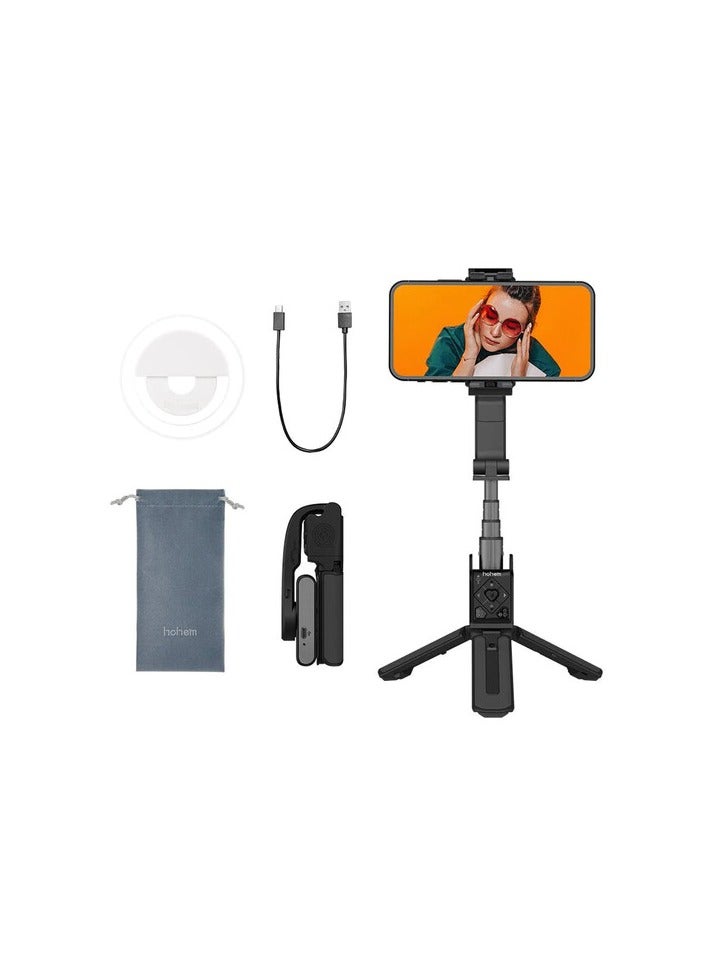 هوهم مثبت جيمبال متعدد الاستخدامات iSteady Q كعصا سيلفي وحامل ثلاثي القوائم - Image 2