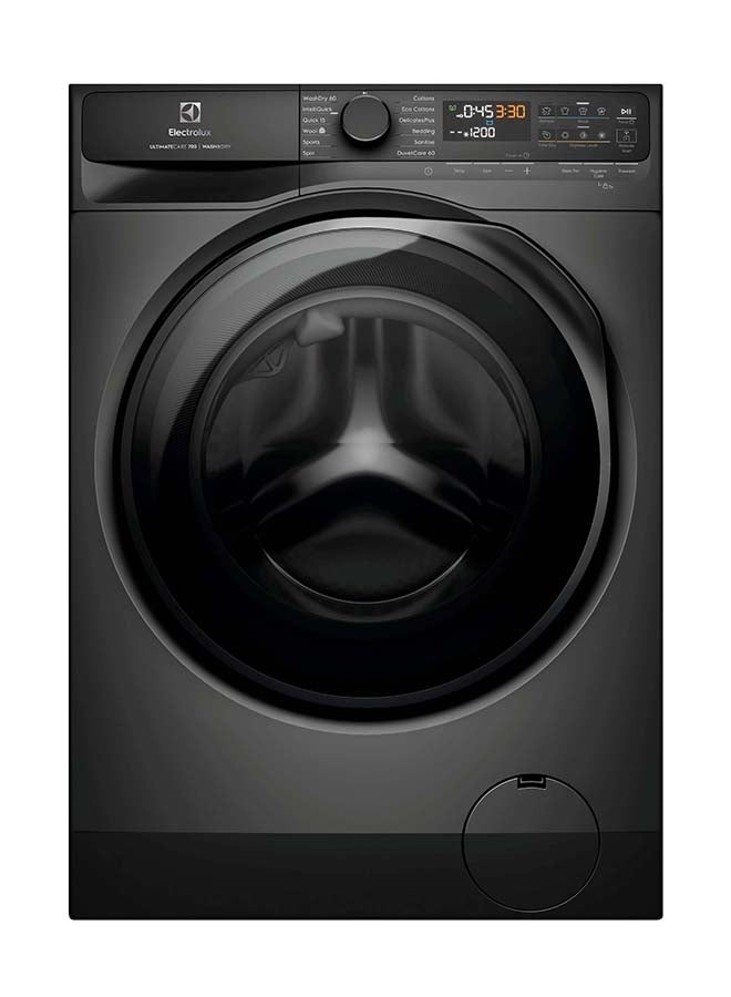 Electrolux 10/7 KG Washer Dryer with Smart App Connectivity, 13 Programs & 1400 RPM, Eco-Inverter Front Load, DuvetCare 60/WashDry 60, EWW1043R7SC + Free 6-Month Supply of Ecover Laundry Detergent EWW1043R7SC Dark Silver - Image 1