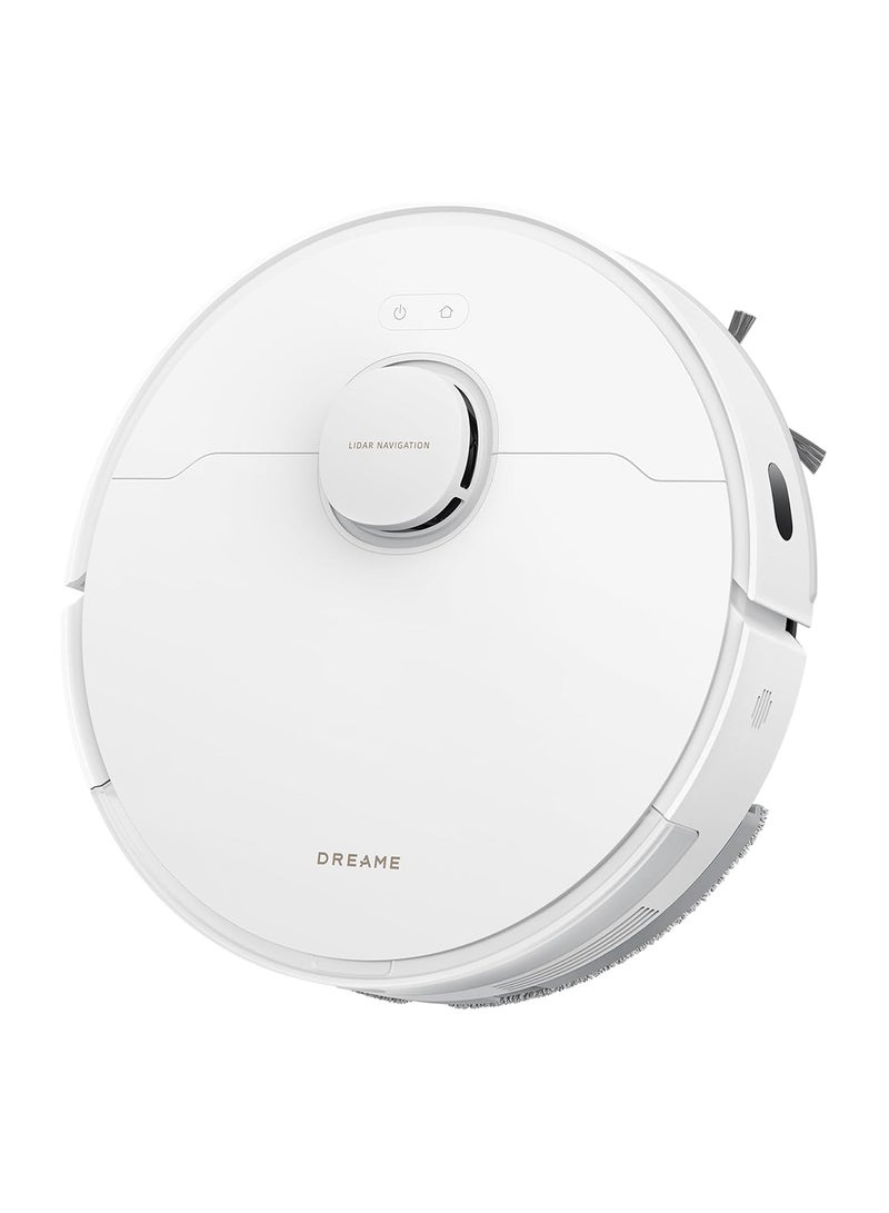 دريم روبوت مكنسة دريمي D20، قوة شفط 13,000Pa، فرشاة مزدوجة لشعر الحيوانات الأليفة، نظام ملاحة LDS، مكنسة وممسحة 2 في 1، للأرضيات الصلبة والسجاد، بطارية 5,200mAh، تحكم عبر التطبيق والصوت - Image 1