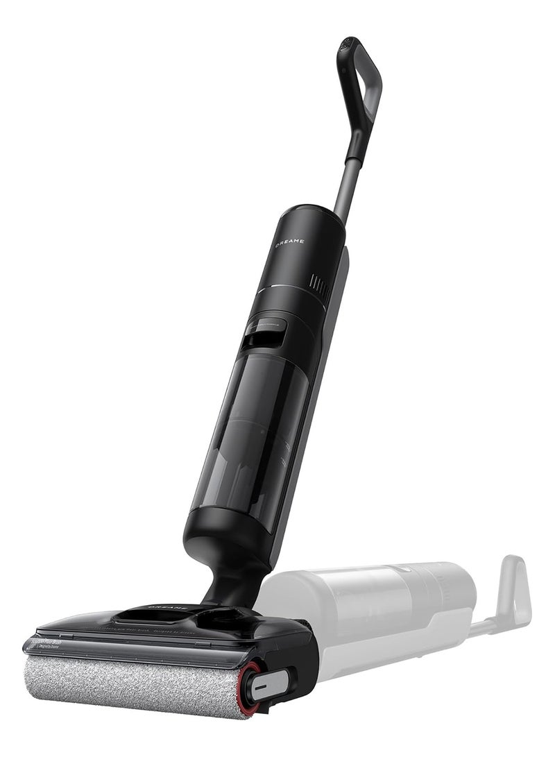 دريم مكنسة دريمي H12 برو فليكس ريتش، تصميم مسطح بزاوية 180°، تجفيف خلال 5 دقائق، شفط بقوة 18,000 با، تنظيف ساخن بدرجة حرارة 90 °م، تنظيف مستمر لمدة 50 دقيقة - Image 1