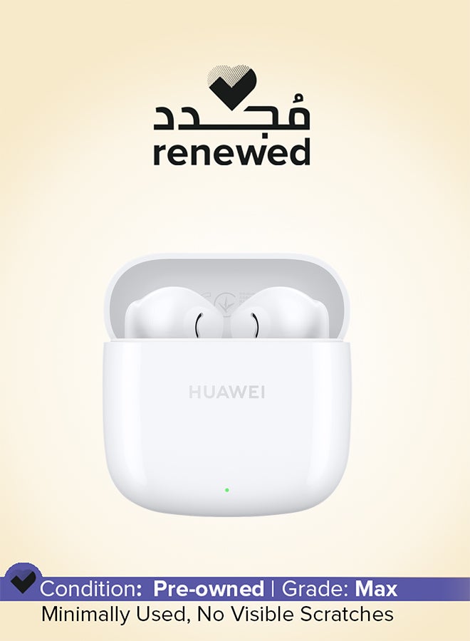 هواوي Renewed - FreeBuds SE 2 In-ear Earphones Ceramic White - Image 1