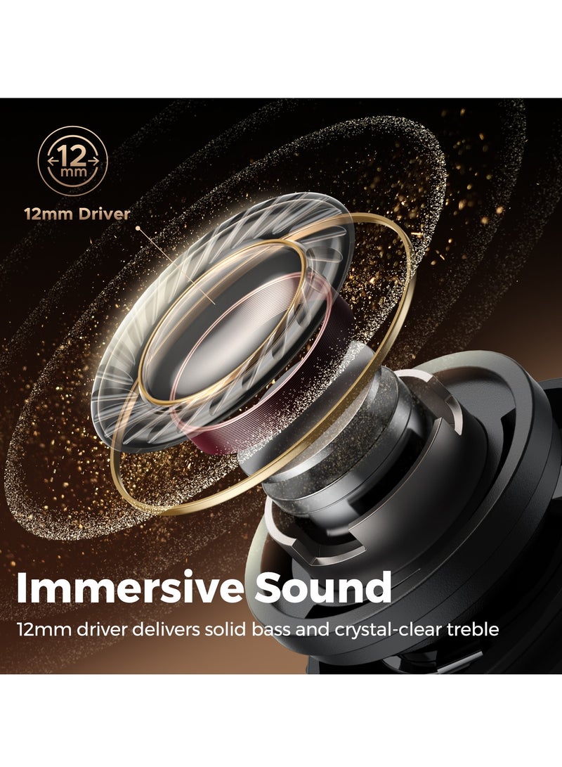 SoundPEATS Life Earbuds Wireless Bluetooth v5.2 ANC ENC Active Noise Canceling In-ear Transparency mode 4 microphones 12mm dynamic driver black - Image 4