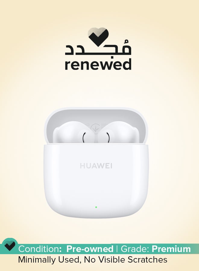 هواوي Renewed - FreeBuds SE 2 In-ear Earphones Ceramic White - Image 1