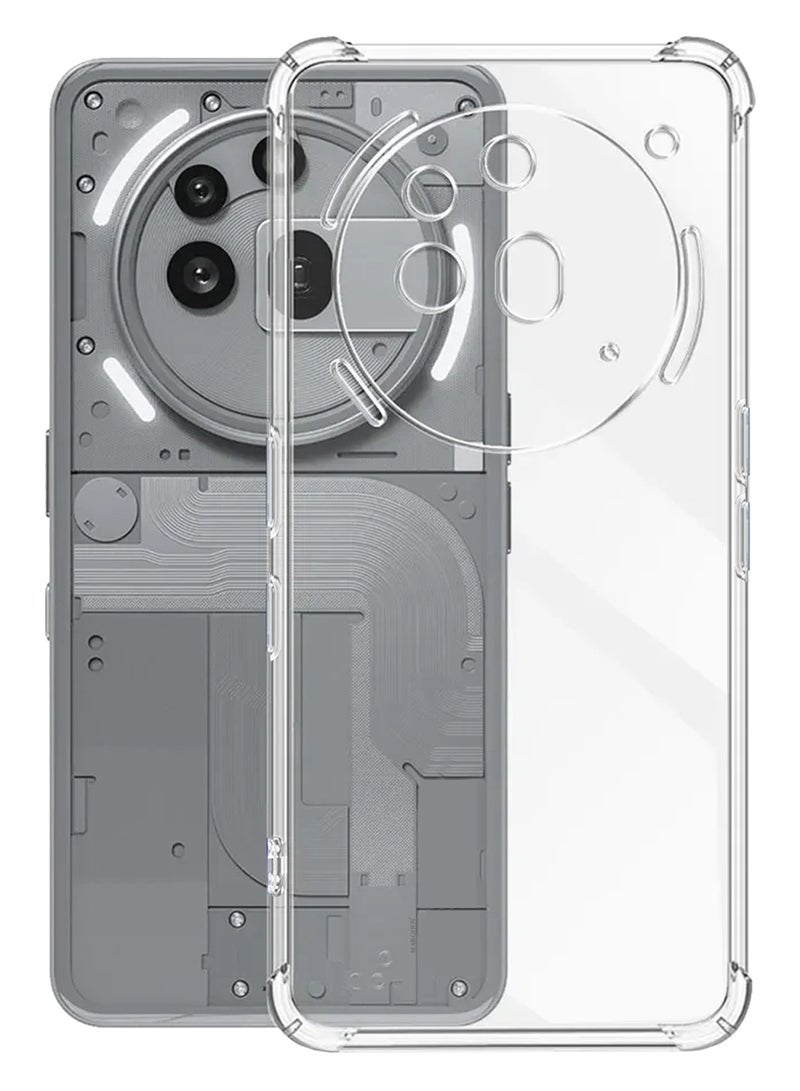 MARGOUN Gorilla TPU Case for Nothing Phone 3A Pro Shockproof and Transparent Clear-1 - Image 1