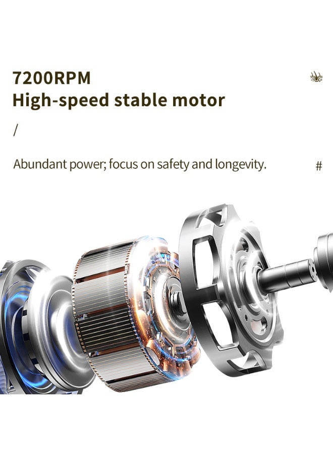 Kemei Km-1784 Professional Hair Clipper Multicolour - Image 5