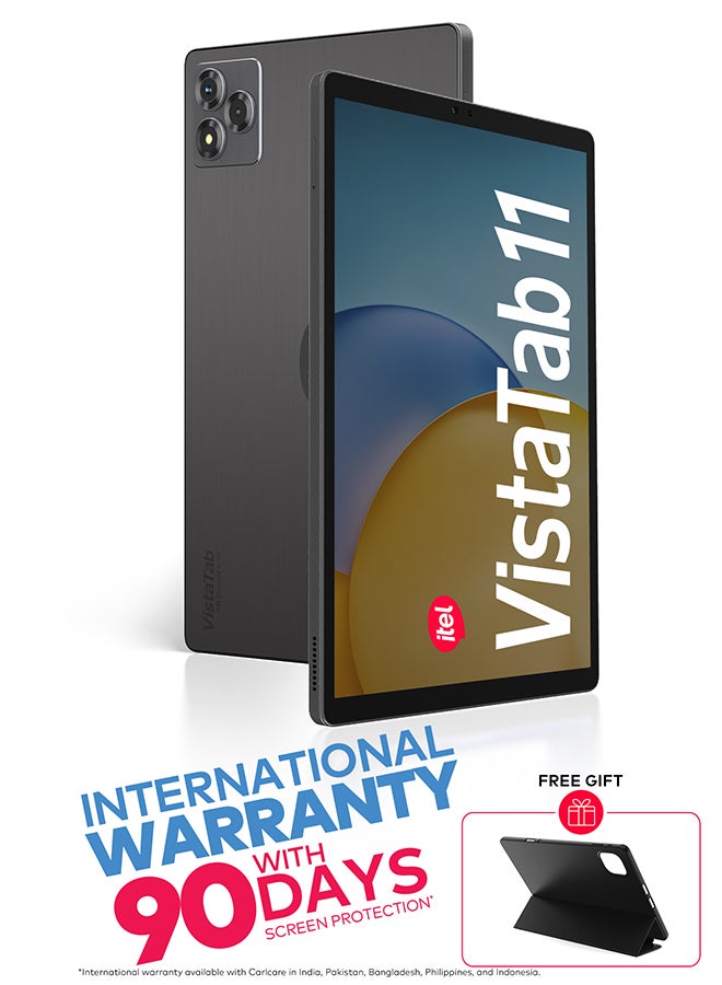 ITEL VistaTab 11 10.1-Inch 4+8 RAM 128GB 4G Deep Grey - Middle East Version - Image 1