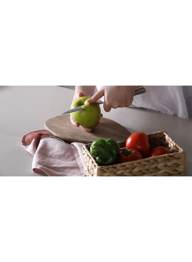 نيو فلام Neoflam Paring Knife – 3.5in" Stainless Steel Handle silver 3.5 inches - Image 4