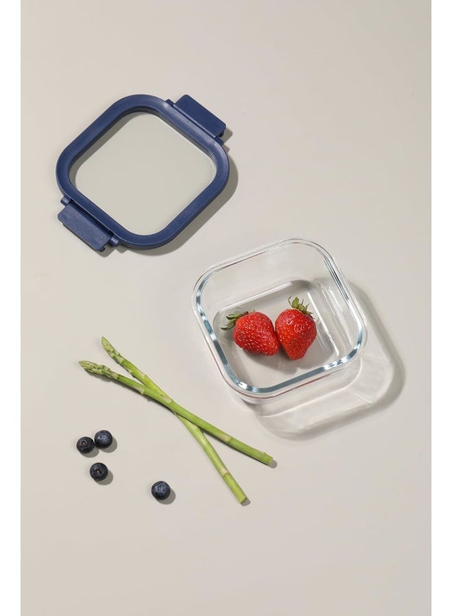 نيو فلام Neoflam Comodo Glass Food Storage – Square clear 800ml - Image 1
