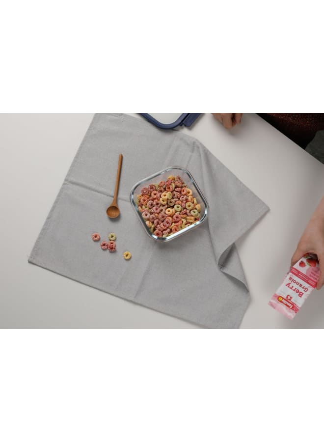 نيو فلام Neoflam Comodo Glass Food Storage – Square clear 800ml - Image 2