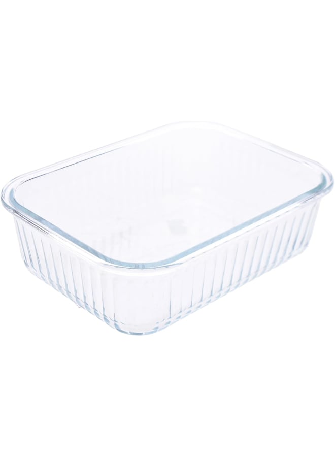 نيو فلام Neoflam Wavelock Glass Food Storage – 1.5L Rectangular clear 1.5Liters - Image 4