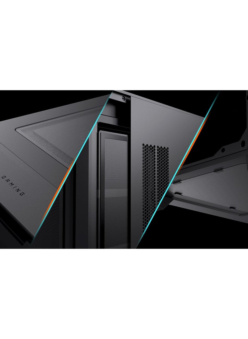 GIGABYTE GIGABYTE C102 GLASS Black - Image 1