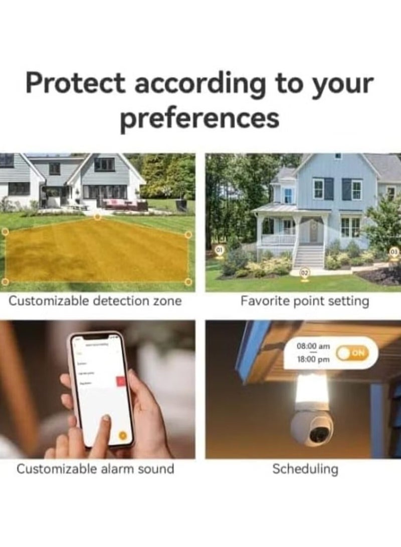 IMOU Bulb Camera 2K 3MP Smart Wireless Security Camera, Full Color Night Vision, Two-way talking - Image 5