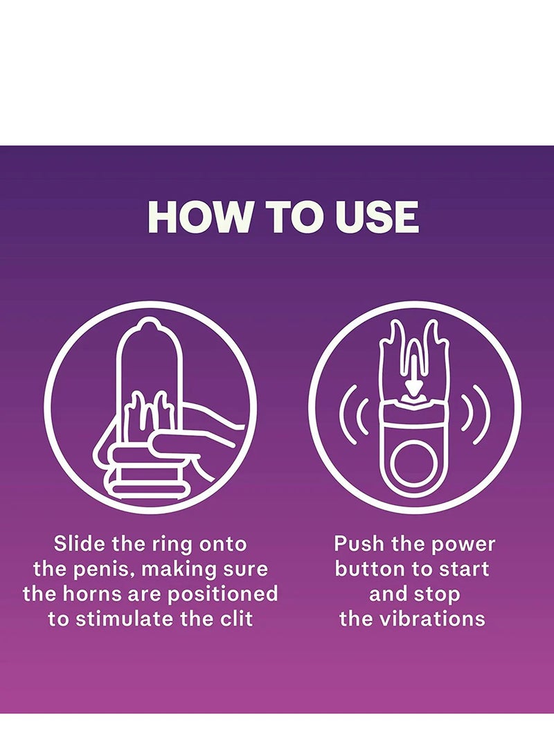 Durex Intense Vibrating Devil  Ring - Image 3