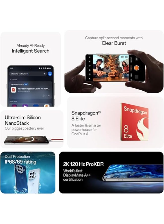 OnePlus Renewed - 13 Dual SIM Black Eclipse With AI 512GB 5G - International Version - Image 5