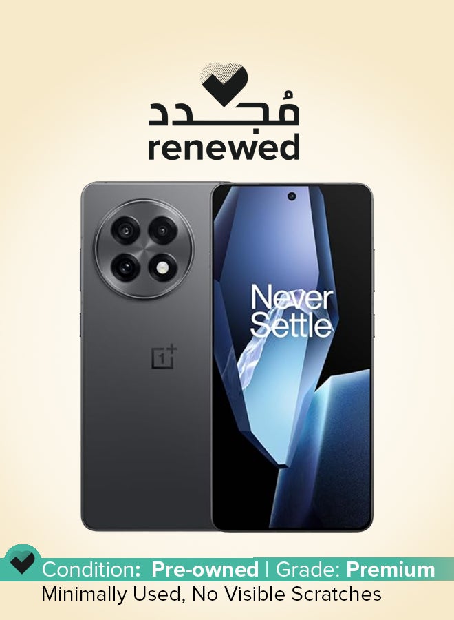 OnePlus Renewed - 13R Dual SIM Nebula Noir With AI 256GB 5G - International Version - Image 1