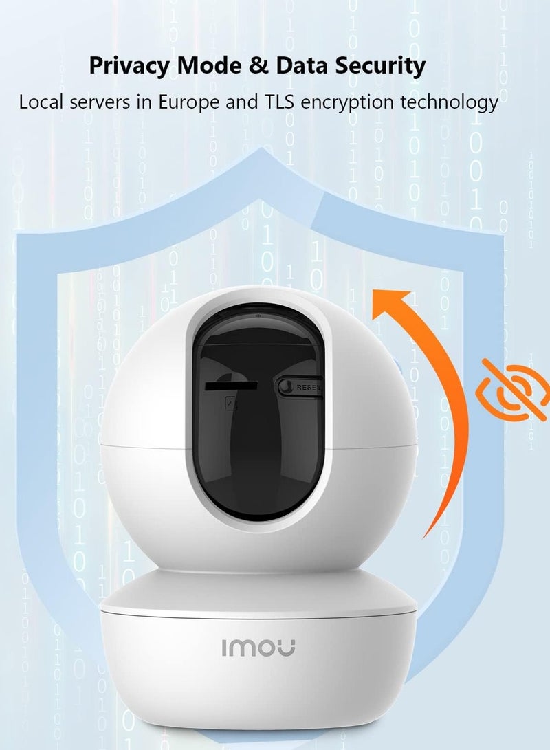 IMOU Ranger SE 2MP AI Human Detection Camera, Baby Security Surveillance Wireless IP Indoor 4X Digital Zoom 1080P - Image 4