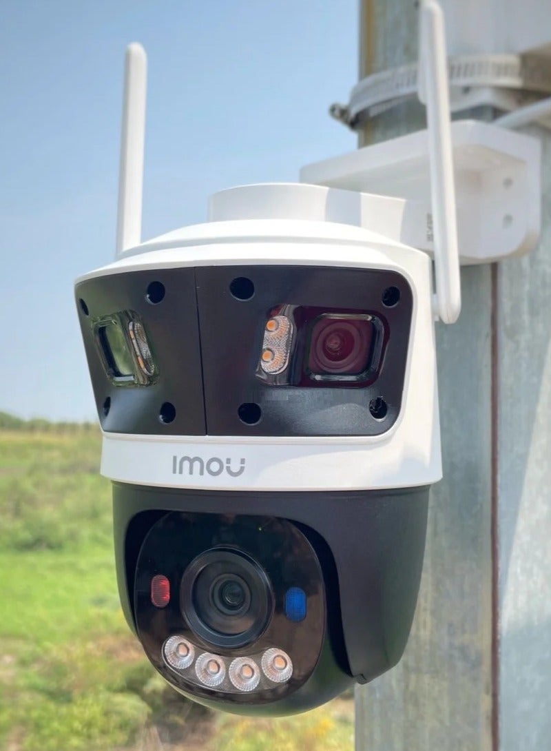 IMOU Cruiser 11MP Triple-Lens (5MP + 3MP + 3MP lenses) Outdoor WiFi Security Camera – 2K Smart AI Detection, PTZ, Dual-Band WiFi 6, Night Vision, 2-Way Audio, MicroSD Storage (IPC-S7UN-11M0WED) - Image 4