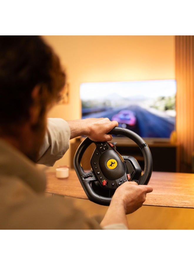 THRUSTMASTER T98 Ferrari 296 GTB Racing Wheel & Pedal Set – 25.4 cm Wheel Rim Compatible with PC, PS4 & PS5 - Image 5