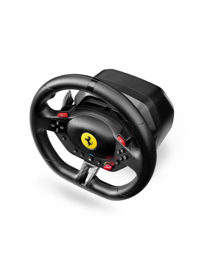 THRUSTMASTER T98 Ferrari 296 GTB Racing Wheel & Pedal Set – 25.4 cm Wheel Rim Compatible with PC, PS4 & PS5 - Image 4