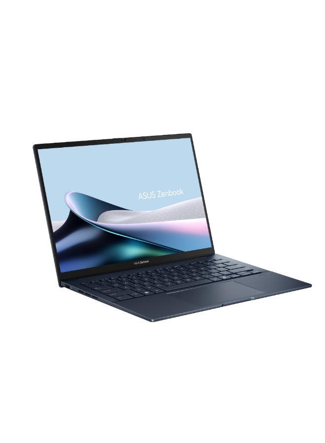 أسوس Zenbook Laptop With 14-Inch Full HD Display,Core Ultra 9 285H Processor/32GB RAM/1TB SSD/Intel Arc  Graphics/Windows 11 Pro + Office Life Time 2024 English/Arabic Jasper Gray - Image 3