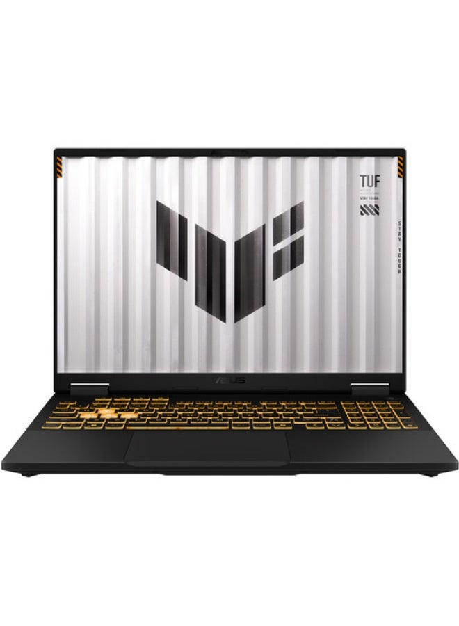 أسوس TUF F16 Laptop With 16-Inch WQXGA Display,Core Ultra 9 275HX Processor/32GB RAM/1TB SSD/8GB NVIDIA RTX 5060 Graphics/Windows 11 Home English/Arabic Jaeger Gray English/Arabic Jaeger Gray - Image 1