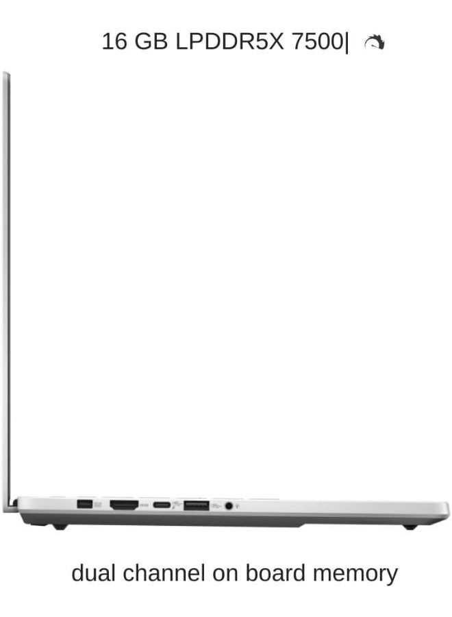 ASUS (Upgraded Version) ROG Zephyrus Laptop With 14-Inch 2.8K Display,AMD Ryzen 9 270 Processor/16GB RAM/1TB SSD/8GB NVIDIA RTX 5060 Graphics/Windows 11 Pro + Office Life Time 2024 English/Arabic Platinum White English/Arabic Platinum White - Image 3