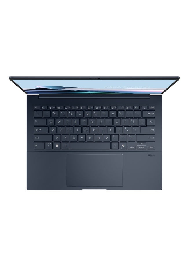أسوس Zenbook Laptop With 14-Inch Full HD Display,Core Ultra 9 285H Processor/32GB RAM/1TB SSD/Intel Arc  Graphics/Windows 11 Home English Jasper Gray - Image 2
