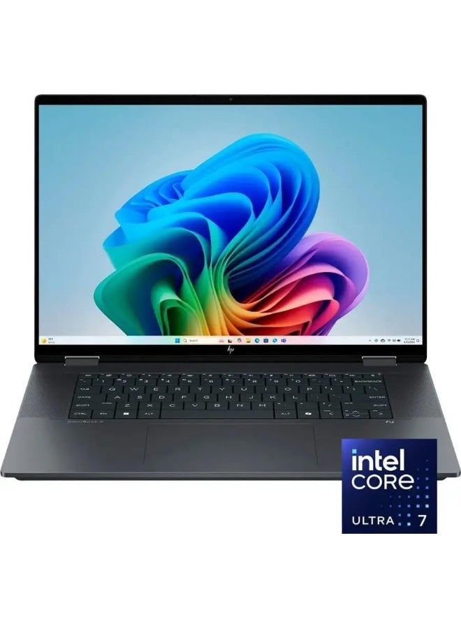 HP (Upgraded Version) OmniBook X Flip Laptop With 16-Inch WUXGA Display,Core Ultra 7 256V Processor/16GB RAM/2TB SSD/Intel Arc 140V Graphics/Windows 11 Home English Eclipse Gray - Image 1