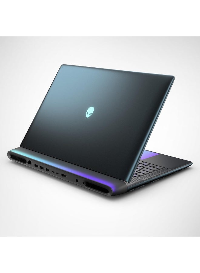 ديل Alienware Laptop With 18-Inch WQXGA Display,Core Ultra 9 275HX Processor/32GB RAM/2TB SSD/16GB NVIDIA RTX 5080 Graphics/Windows 11 Pro + Office Life Time 2024 English Liquid Teal English Liquid Teal - Image 3