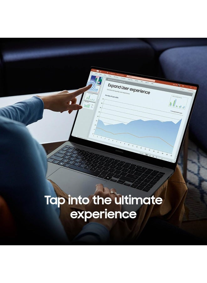 Samsung Galaxy Book Laptop With 16-Inch 2.8K Display,Core Ultra 7 Processor/16GB RAM/2TB SSD/Intel Arc 140V Graphics/Windows 11 Home English/Arabic Moonstone Gray English/Arabic Moonstone Gray - Image 5