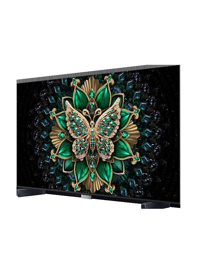 تي سي إل Television 85 Inch Smart TV 4K QD-Mini LED Colorful Quantum Crystal HDR 10+ Gaming Google TV, 144Hz Native Refresh Rate, ONKYO 2.1 Hi-Fi, Dolby Atmos, AI Mode, (2025 Model) 85C6K Black - Image 4