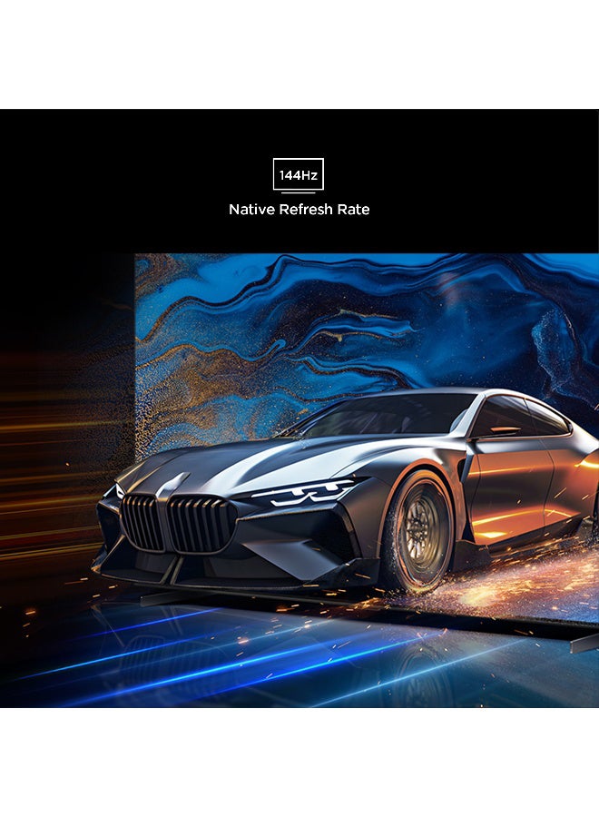 تي سي إل 55-Inch Smart QD-Mini LED Gaming Google TV, 144Hz Native Refresh Rate, Precise Dimming Series CrystGlow HVA Panel, HDR 2600 nits, Ultra Slim Design (2025 Model) 55C7K Black - Image 5