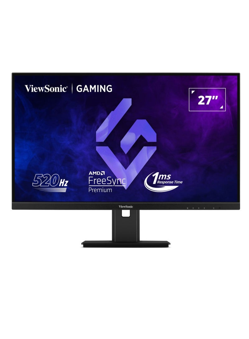 فيوسونيك XG2737 27" 520Hz FHD Gaming Monitor Black - Image 1
