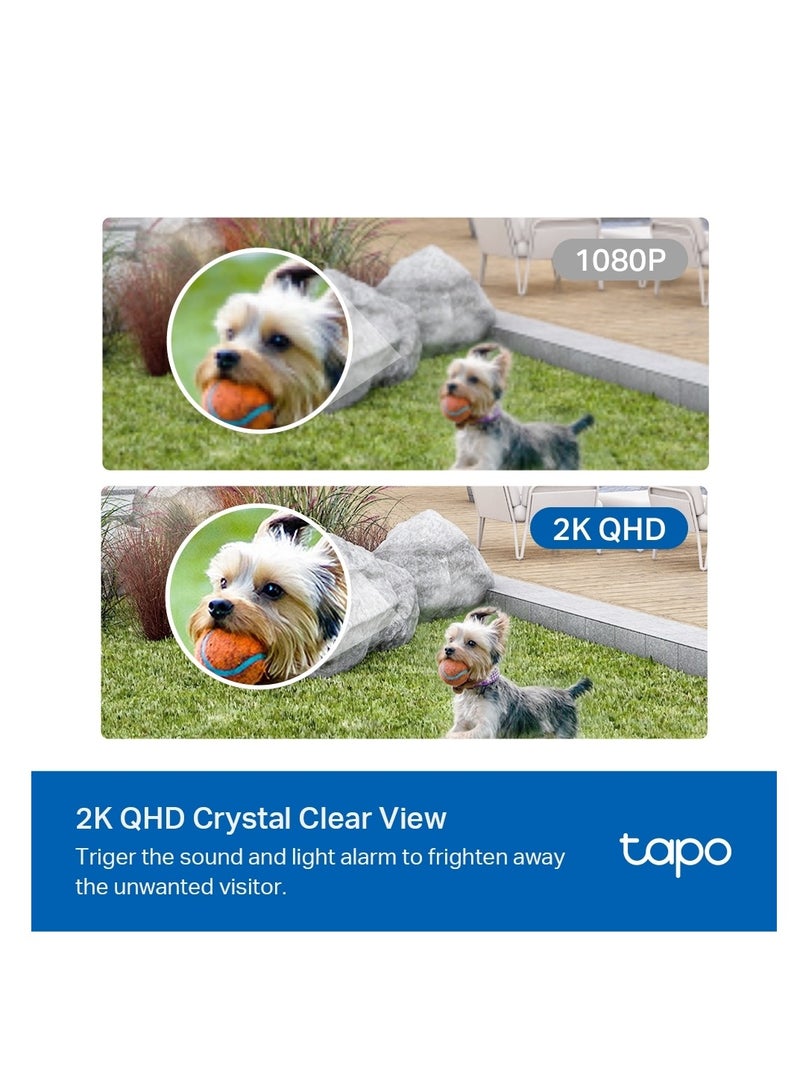 TP-LINK Tapo C420 2K QHD Smart Wire-Free, Indoor/Outdoor Security Camera - Image 3