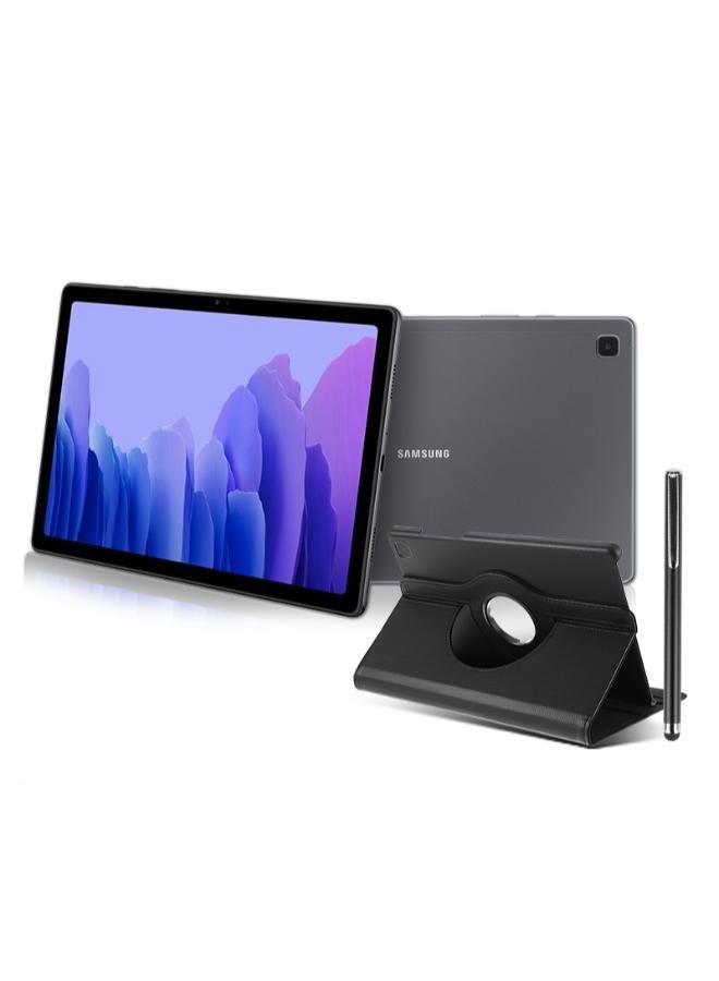 Samsung Galaxy Tab A7 10.4 Inch Dark Grey 3GB RAM 32GB LTE with free Gift Cover & Touch Pen- Egypt Version - Image 1