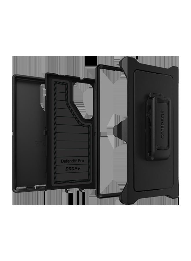 Otterbox Defender Pro Series Case and Holster - Samsung Galaxy S23 Ultra Black - Image 3